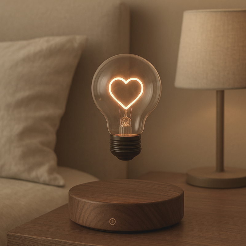 iilora Floating Heart Lamp
